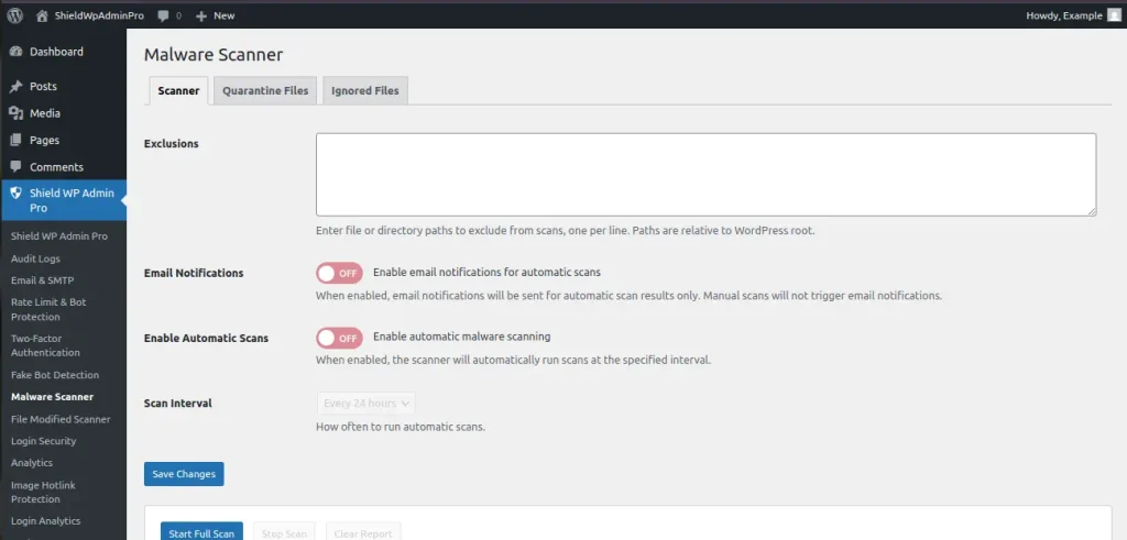 Shield WP Admin: WordPress Admin login Security Plugin