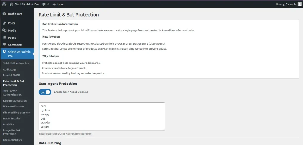 Shield WP Admin: WordPress Admin login Security Plugin